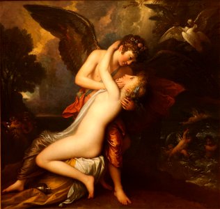 Cupid and Psyche by Benjamin West, 1808