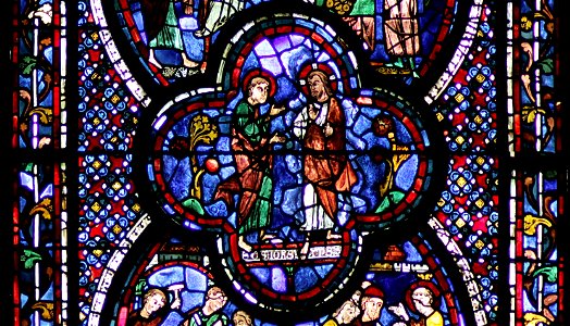 Vitrail Chartres-048 rectifié -croix 5