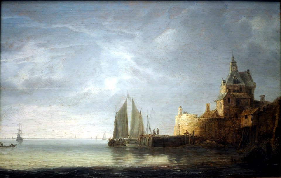 Vlieger Simon de Groothoofdspoort in Dordrecht@Kunsthalle Hamburg