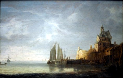 Vlieger Simon de Groothoofdspoort in Dordrecht@Kunsthalle Hamburg