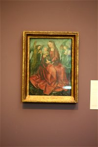 Wiki Loves Art - Gent - Museum voor Schone Kunsten - Maria met Kind tussen twee engelen (Q21674924)