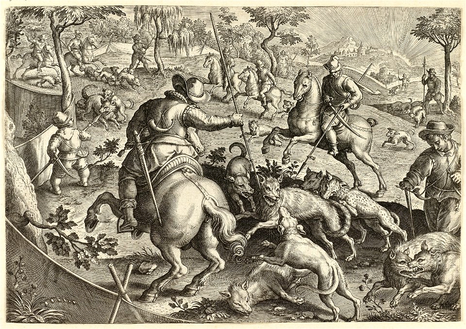 Wolvenjacht. NL-HlmNHA 1477 53008412