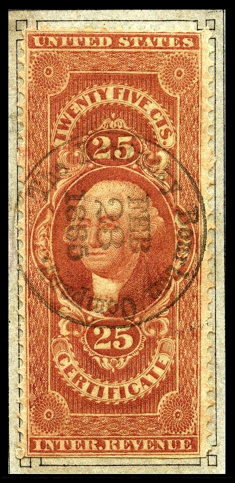Washington revenue on stock 25c detail