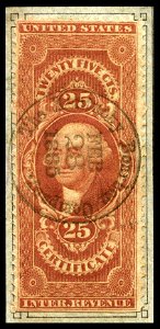 Washington revenue on stock 25c detail