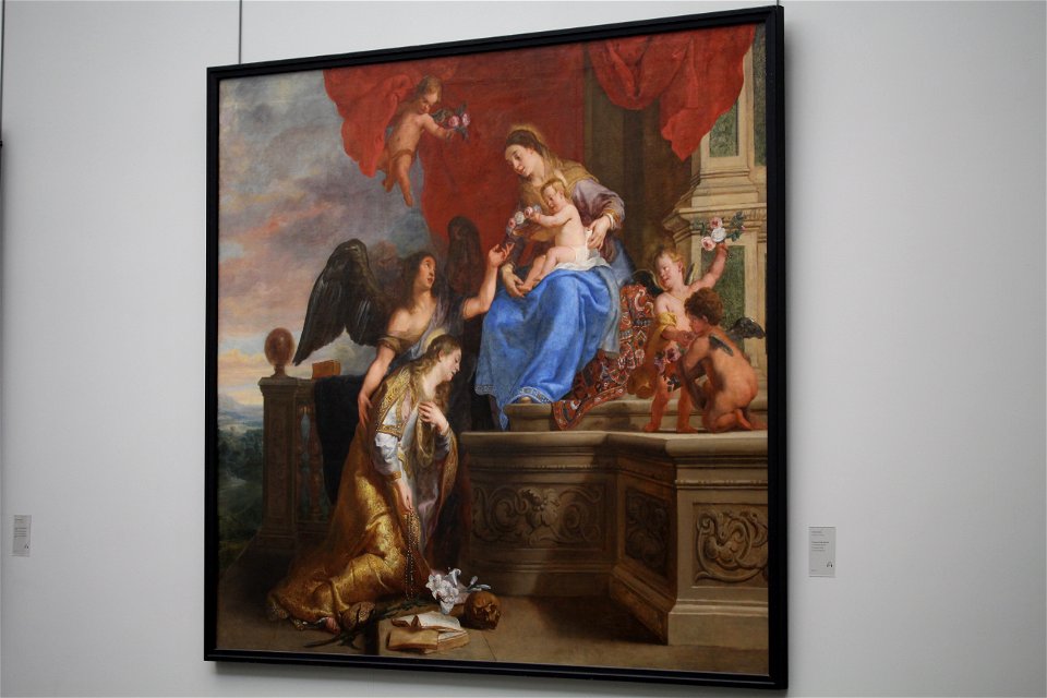 Wiki Loves Art - Gent - Museum voor Schone Kunsten - De kroning van de heilige Rosalia (Q21680513)