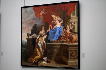 Wiki Loves Art - Gent - Museum voor Schone Kunsten - De kroning van de heilige Rosalia (Q21680513)