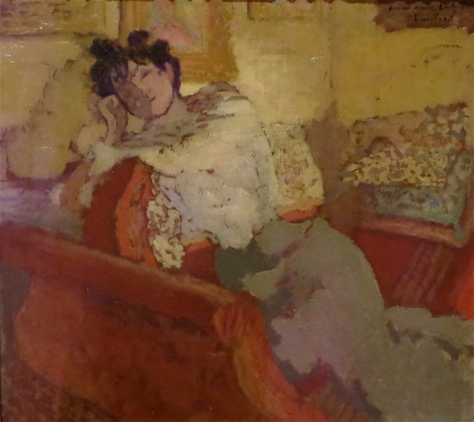 'Lucie Hessel' by Édouard Vuillard, Norton Simon Museum