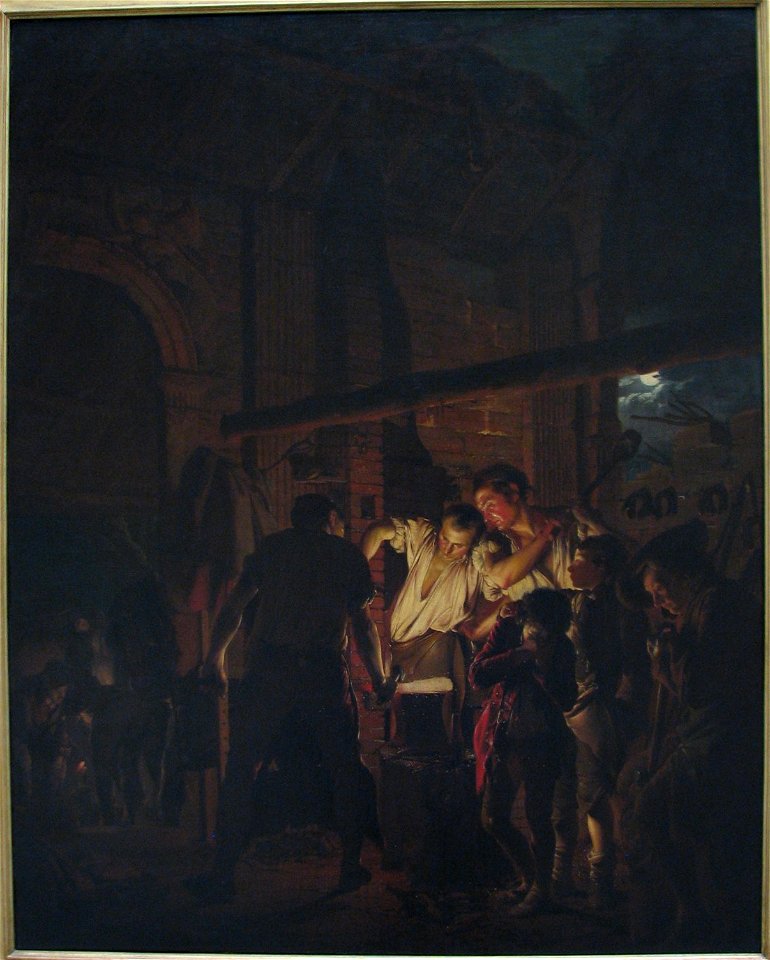Wright of Derby, The Blacksmith's Shop