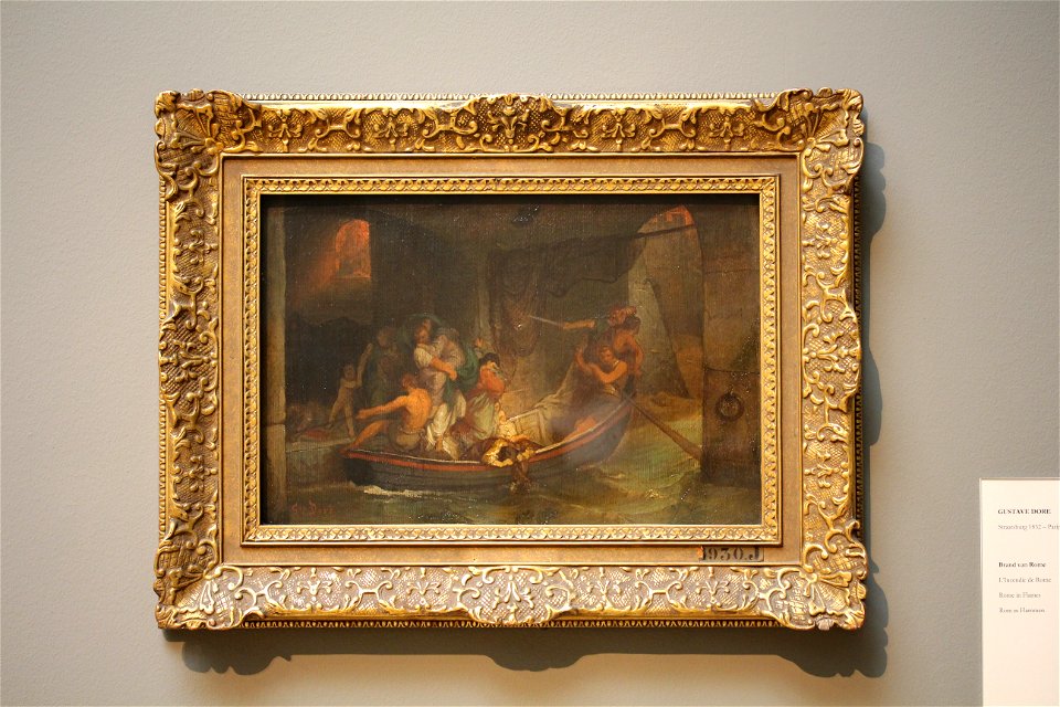 Wiki Loves Art - Gent - Museum voor Schone Kunsten - Brand van Rome (Q21677902)