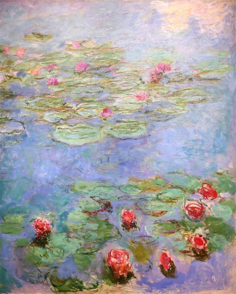 Water Lilies by Claude Monet, California Palace of the Legion of Honor ...