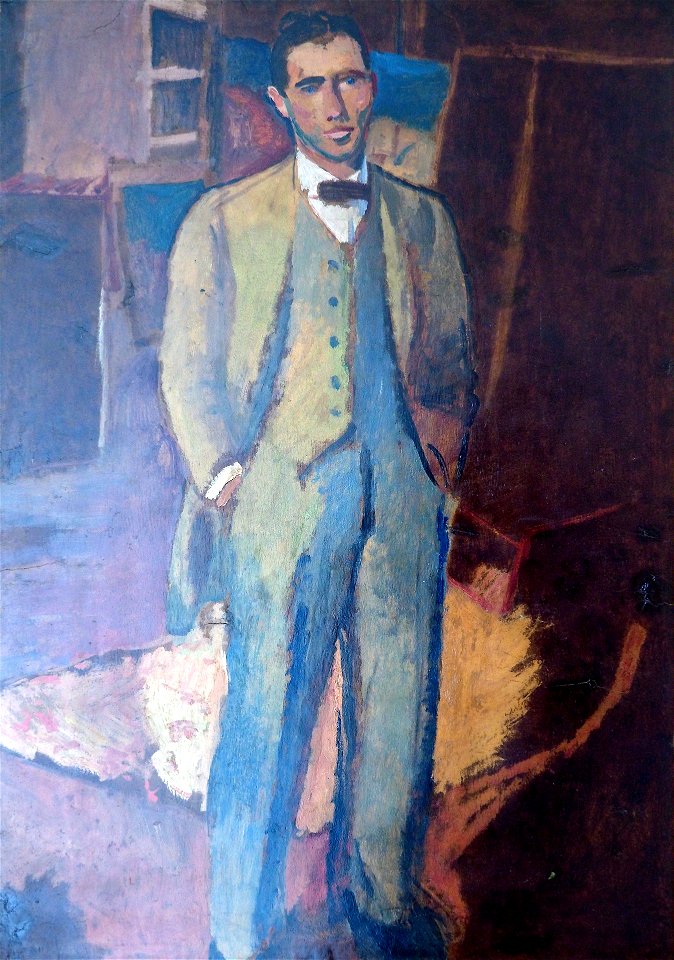 Weisgerber Albert Selbstbildnis 2 Museumsberg Flensburg Hans-Christansen-Haus