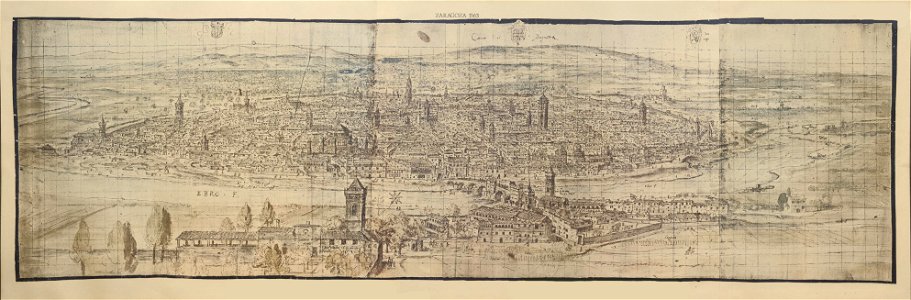 Vista de Zaragoza (1563)