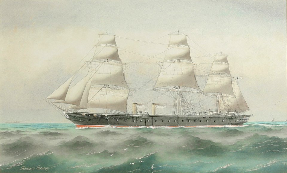 William Mackenzie Thomson - HMS Warrior