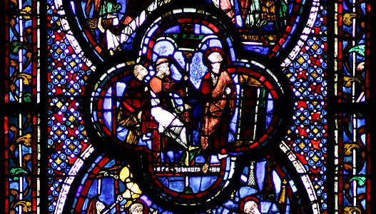 Vitrail Chartres-048 rectifié -croix 3