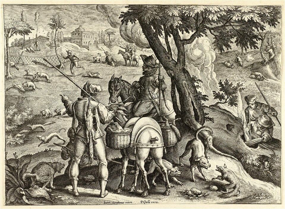 Vossenjacht. NL-HlmNHA 1477 53008409