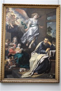 Wiki Loves Art - Gent - Museum voor Schone Kunsten - Jozef in een droom door een engel gewaarschuwd (Q21680656)