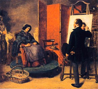 William Powell Frith - The Sleeping Model
