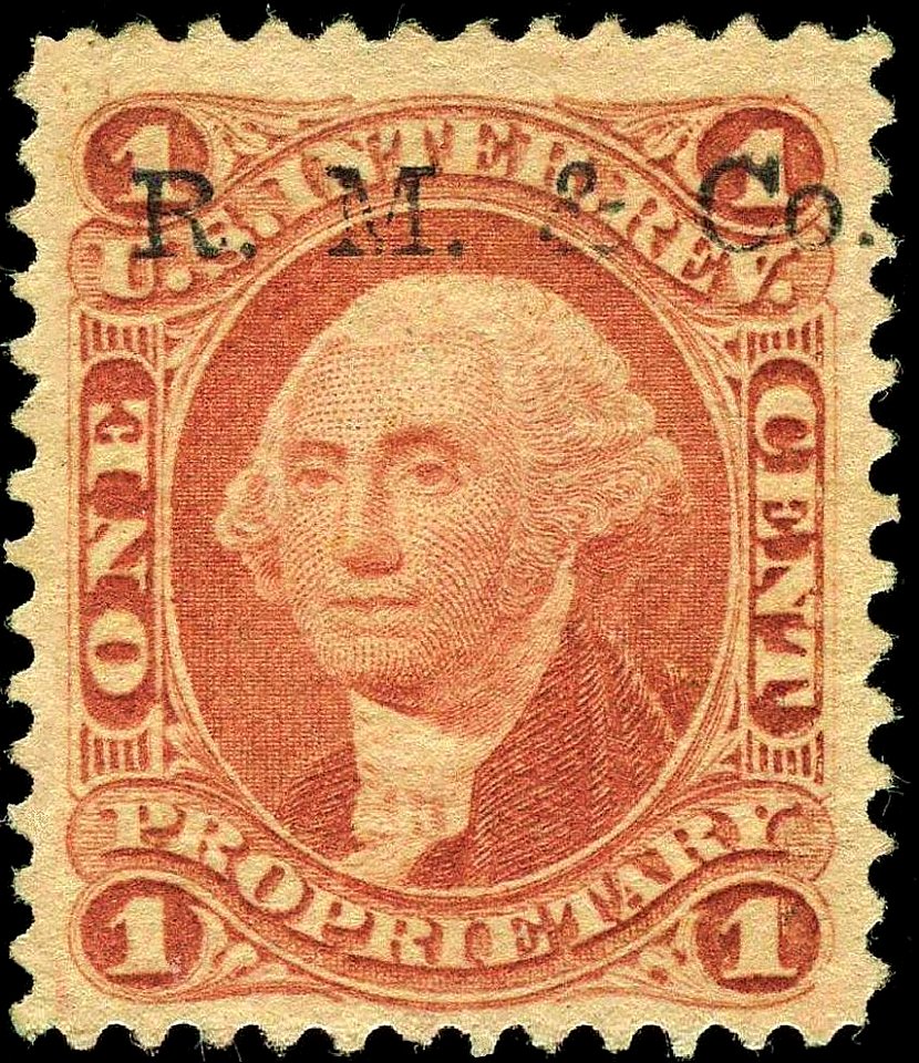 Washington revenue 1c 1862 issue R3c