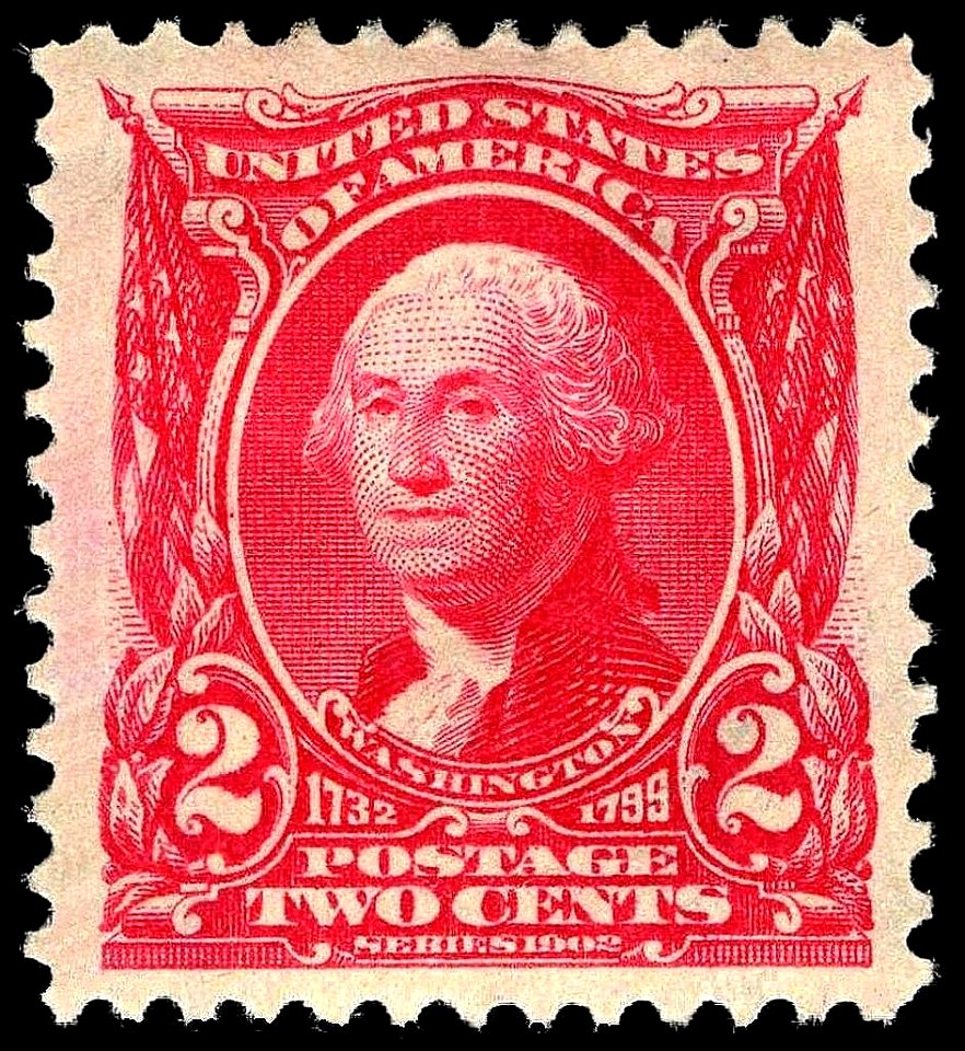 Washington stamp 2c 1903 issue