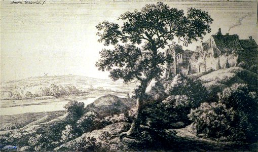 Waterloo Landscape with Castle Rock