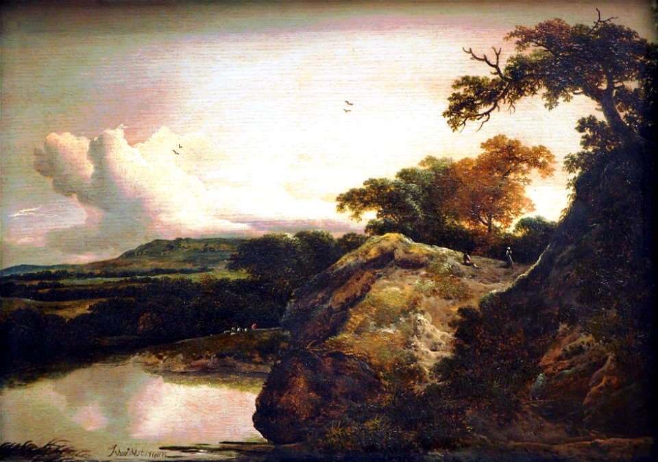 Wouwermann Hügel m. Teich@Nieders. Landesmuseum20160811