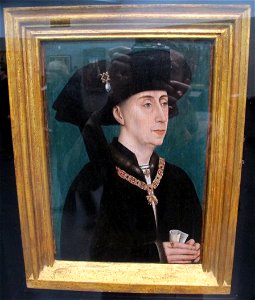 Da rogier van der weyden, ritratto di filippo il buono, 1451-1499 ca.. Free illustration for personal and commercial use.