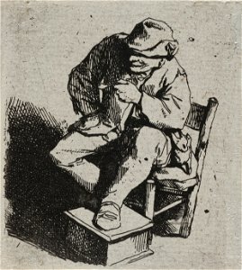 Zittende man met pijp, NL-HlmNHA 53010052