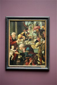 Wiki Loves Art - Gent - Museum voor Schone Kunsten - De aanbidding door de wijzen (Q21673659)