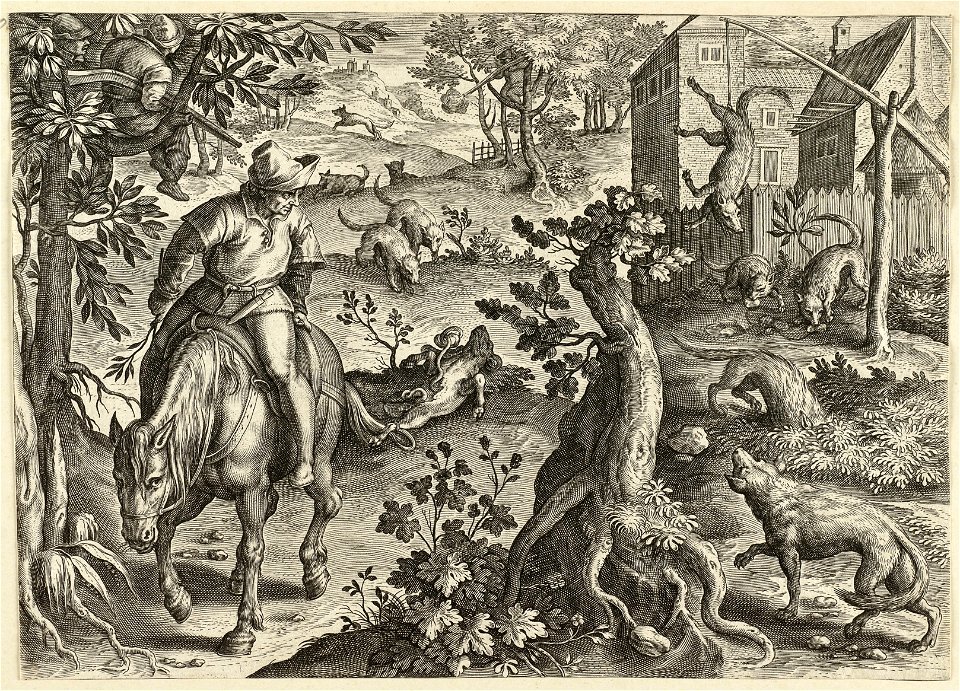 Wolvenjacht. NL-HlmNHA 1477 53008410