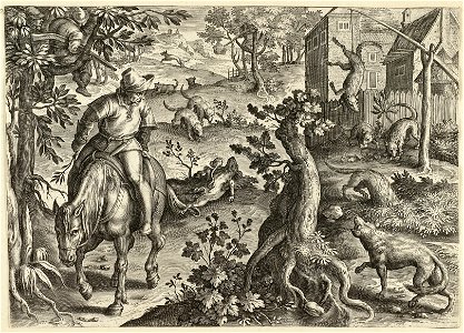 Wolvenjacht. NL-HlmNHA 1477 53008410