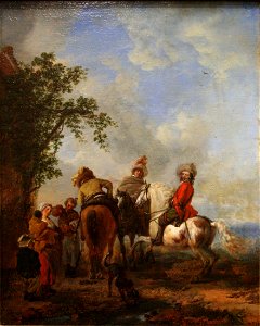 Wouwerman-Le coup de l'étrier