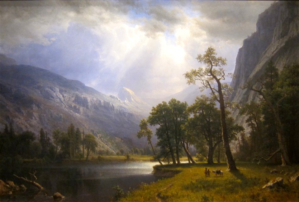 Yosemite Valley by Albert Bierstadt, 1866, Cleveland Museum of Art