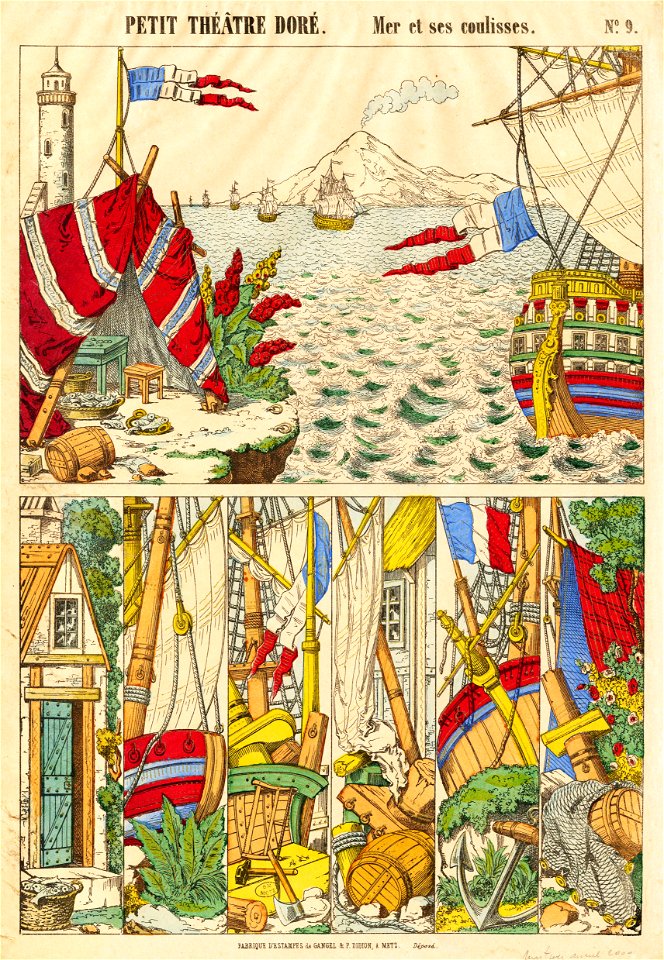 mer et ses coulisses