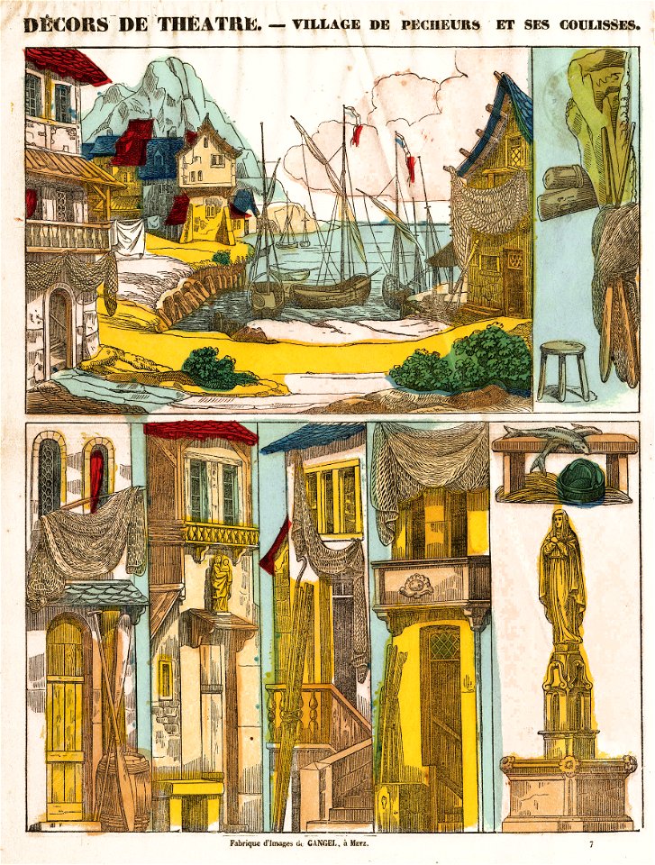 village et ses coulisses