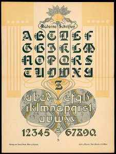 Moderne Schriften
