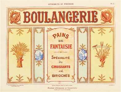 Modèles d'enseignes (Gallica BNF)