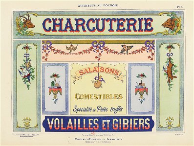 Modèles d'enseignes (Gallica BNF)