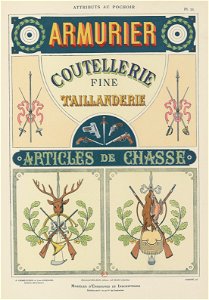 Modèles d'enseignes (Gallica BNF)
