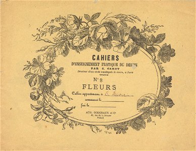 cahier n3 fleurs p0