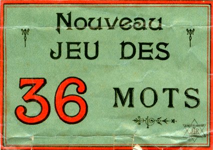 36 mots nouv