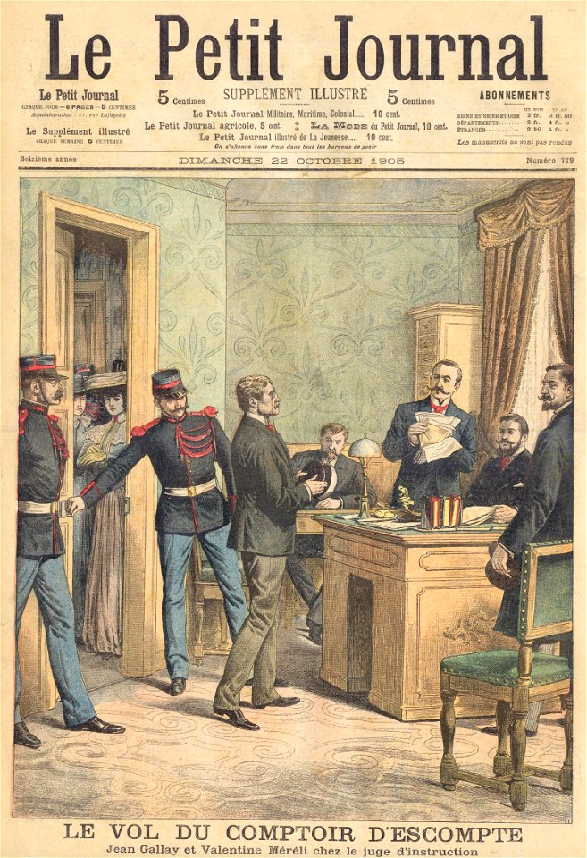 ptitjornal 22 octobre 1905