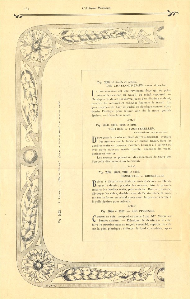 artisan pratique p8