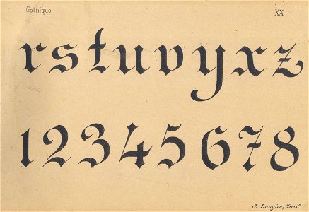 peintre lettres alphabets 2 p20