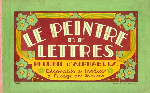 le peintre de lettres 0