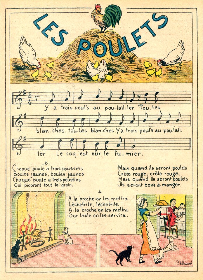 Les poulets