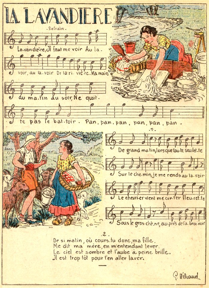 La lavandiere