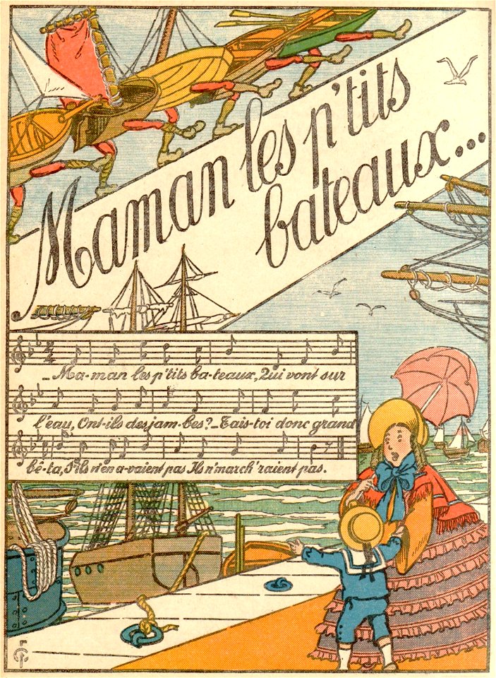 Maman les p'tits bateaux...