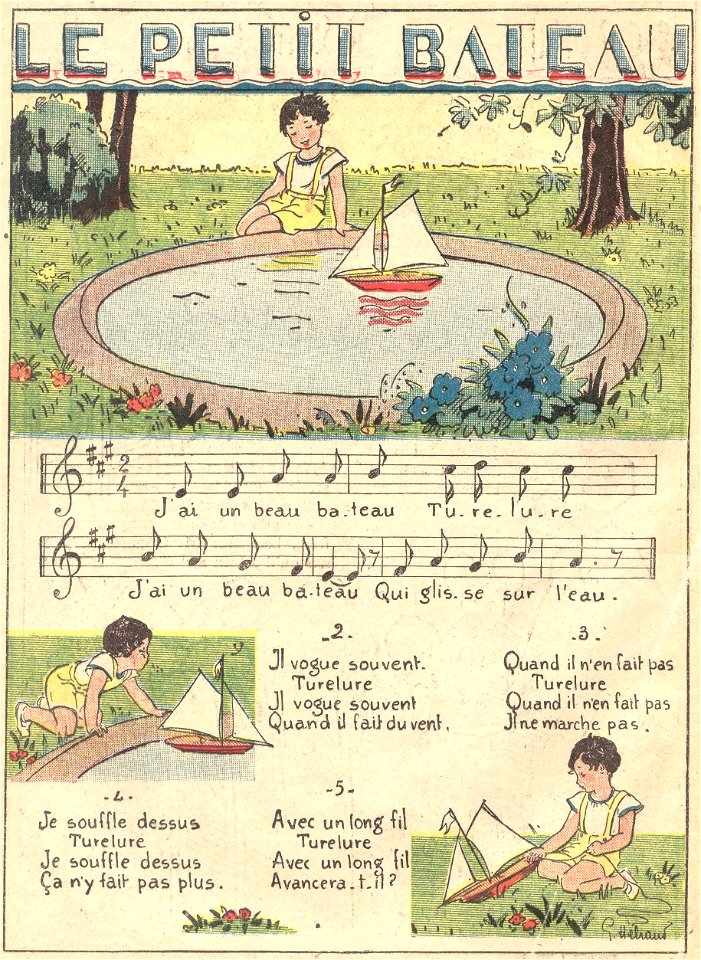 Le petit bateau