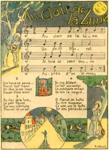Au clair de la lune