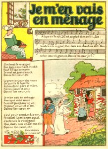 Je m'en vais en menage